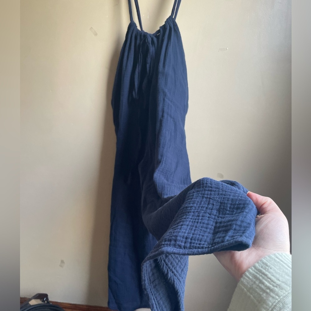 Bucket List Adjustable Romper Jumpsuit Size Xs Ov… - image 8